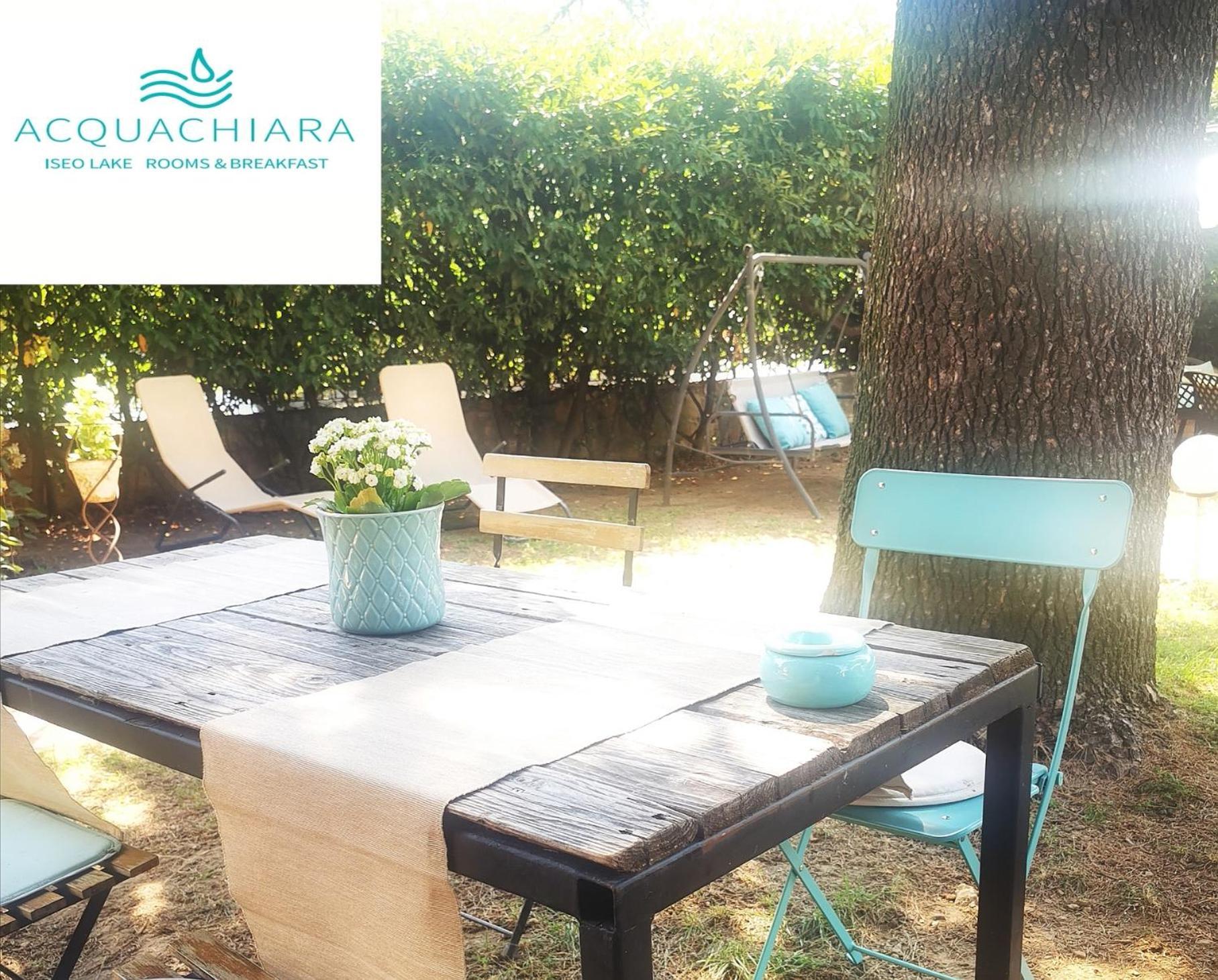 Acquachiara Iseo Deluxe Bed & Breakfast Iseo Center With Garden And Parking Inside Foresteria Exterior photo