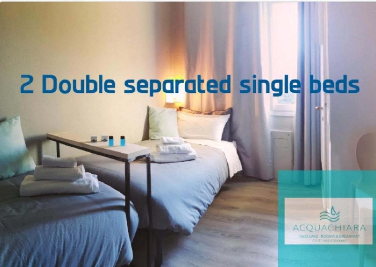Acquachiara Iseo Deluxe Bed & Breakfast Iseo Center With Garden And Parking Inside Foresteria Room photo